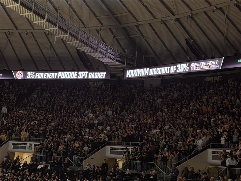 Purdue Sports Properties (@purduelearfield) on Twitter photo Great article from <a href="/jconline/">Journal & Courier</a>! Check it out.β¬οΈ
πjconline.com/story/news/locβ¦
Special thanks to <a href="/PurdueBookstore/">University Bookstore</a> and The Tap for being Proud Sponsors of Purdue Athletics! Great article from <a href="/jconline/">Journal & Courier</a>! Check it out.β¬οΈ
πjconline.com/story/news/locβ¦
Special thanks to <a href="/PurdueBookstore/">University Bookstore</a> and The Tap for being Proud Sponsors of Purdue Athletics!