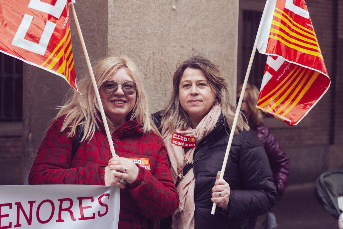 CCOOAragon's tweet photo. 📌Hoy, 2 de abril, concentraciones en Zaragoza, Huesca y Teruel para exigir condiciones laborales dignas en Reforma Juvenil y Protección de Menores. 
📌Tras la muerte de Belén Cortés, denunciamos la precariedad y exigimos seguridad y reconocimiento

#CondicionesLaboralesDignas #ReformaJuvenil #ProtecciónDeMenores #CCOO #UGT #CGT #Aragón