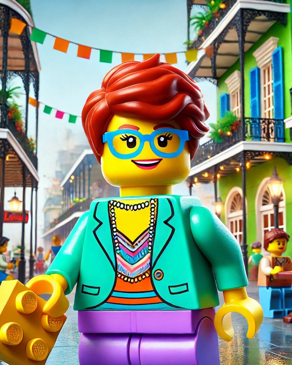 Loving every moment of my time here in New Orleans! 

My Leadership Educator in Residence journey at <a href="/Tulane/">Tulane University</a>  has been full of energy and creativity.

Any recommendations for must-see spots or great food,  in #NewOrleans? Send them my way! 💬🗺️

 #LEGOSeriousPlay
