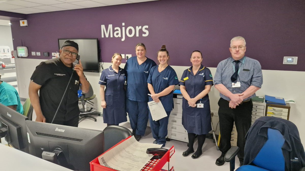 The Patient Experience Team (@tgicftptexp) on Twitter photo Thank you to Paul Featherstone (Director of Estates & Facilities) and Nicola Downes (Assistant Director of Integrated Governance) for taking part in a walkround within the Emergency Department and providing valuable feedback to us.
<a href="/SusieR1/">Sue๐</a> <a href="/NicolaFirth6/">Nicola Firth</a> <a href="/jacqui_burrow/">Jacqui Burrow</a> <a href="/VickT75/">Victoria Thorne</a> Thank you to Paul Featherstone (Director of Estates & Facilities) and Nicola Downes (Assistant Director of Integrated Governance) for taking part in a walkround within the Emergency Department and providing valuable feedback to us.
<a href="/SusieR1/">Sue๐</a> <a href="/NicolaFirth6/">Nicola Firth</a> <a href="/jacqui_burrow/">Jacqui Burrow</a> <a href="/VickT75/">Victoria Thorne</a>