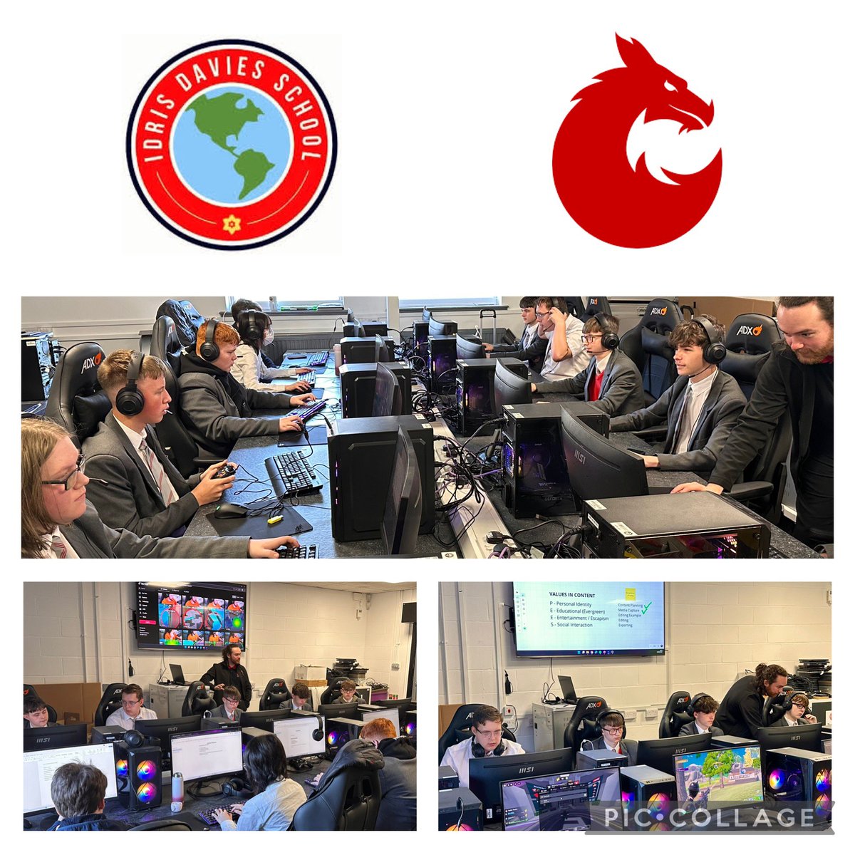 IDS_3-18_Digital (@ids_3_18_it) on Twitter photo Another fantastic session today with our friends from <a href="/EsportsWales/">Esports Wales 🏴</a> delivering a content creation workshop via the brilliant <a href="/Adobe/">Adobe</a> tools via <a href="/HwbAddysg_Cymru/">Hwb Addysg Cymru</a>. Great insight for our <a href="/IDS3to18/">Idris Davies School 3_18</a> Yr10 pupils into the creative digital industry. <a href="/WG_Education/">Welsh Government Education</a> #TogetherStronger 🙌🎮 Another fantastic session today with our friends from <a href="/EsportsWales/">Esports Wales 🏴</a> delivering a content creation workshop via the brilliant <a href="/Adobe/">Adobe</a> tools via <a href="/HwbAddysg_Cymru/">Hwb Addysg Cymru</a>. Great insight for our <a href="/IDS3to18/">Idris Davies School 3_18</a> Yr10 pupils into the creative digital industry. <a href="/WG_Education/">Welsh Government Education</a> #TogetherStronger 🙌🎮