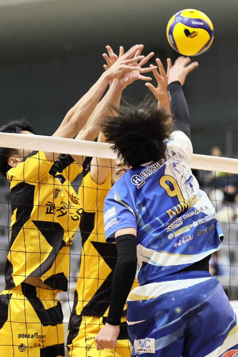 数センチの攻防
#フラーゴラッド鹿児島     
#フラゴラ 
#北海道イエロースターズ 
#イエスタ 
#vleague 
#volleyball
#プレーオフ
