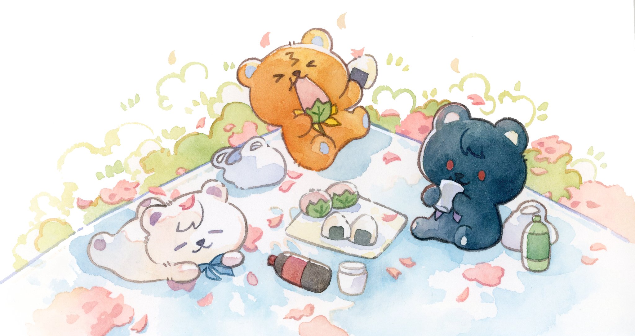 まるページ♡チアミニポンくまさん チア♡ミニポンくまさん - メルカリ