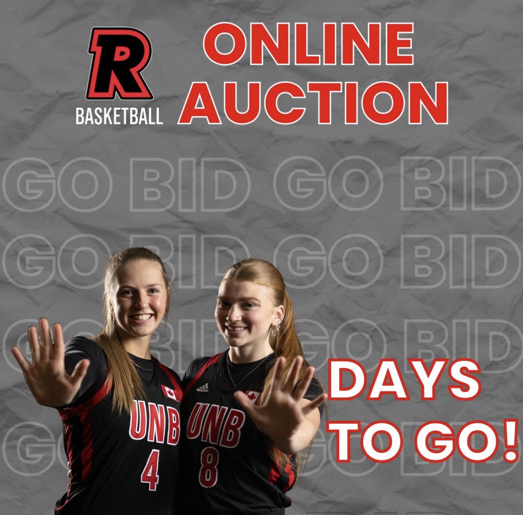 🔴⚫️ONLINE AUCTION IS LIVE‼️
🗓️ April 2 @ 10AM - April 6 @ 8PM
💻 Bid online: 32auctions.com/UNBWomensBaske… 

You have 5️⃣ days to get your bids in!