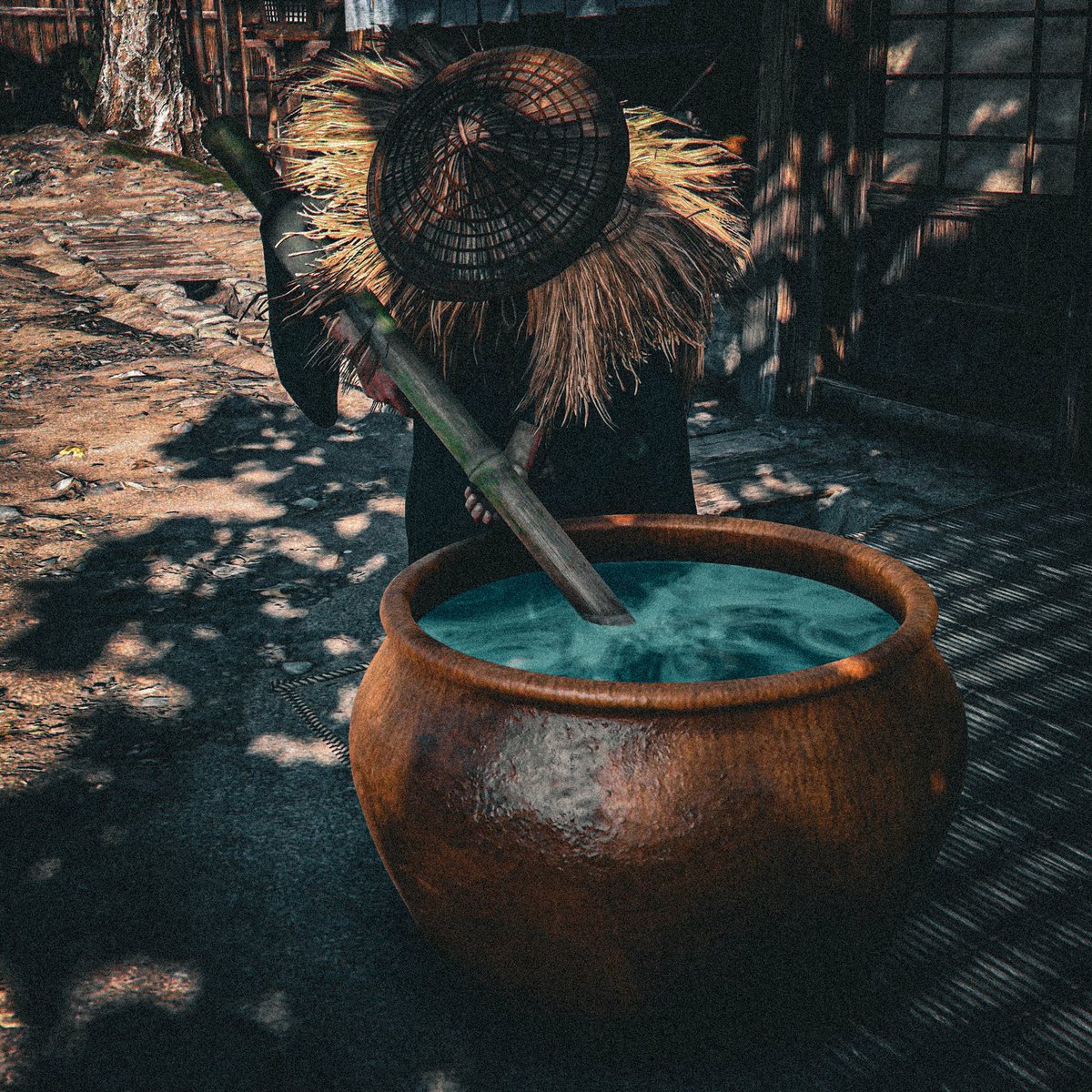 Gamingq0fficial's tweet photo. Not all wisdom is whispered. Some of it simmers.
#ACFirstCivVP #AssassinsCreedShadows #VirtualPhotography #InGameArt #MysticalVibes #JapaneseAesthetic #PhotoMode #GameCapture #AlchemistVibes #UbisoftCreator #VGArt #CinematicGaming https://t.co/DAjXpXQZqF