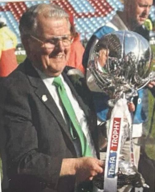 Join us for our last home game of the season this Saturday and with a very special guest… Burscough Icon Frank Parr! 

We are delighted to welcome Frank and his family and friends to The Community Ground as we finally name our new stand (located railway end) in his honour and as