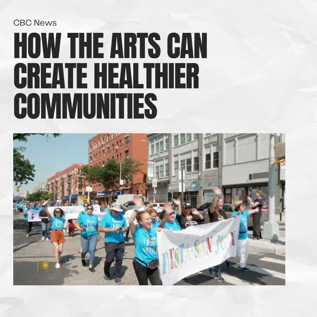 ReDementia2020's tweet image. Researchers have determined that involvement in the arts can improve public health and promote healing from illness, as well as protect against such problems as cognitive decline, heart disease, anxiety and depression...
Check out the full article here: cbsnews.com/video/how-the-…