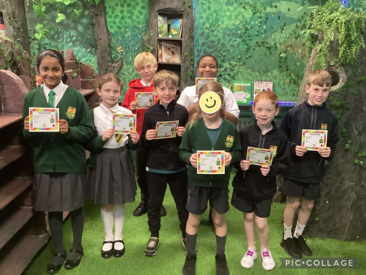 Celebrating our Values award winners and Stars of the Week in KS2 this morning. Congratulations everyone.