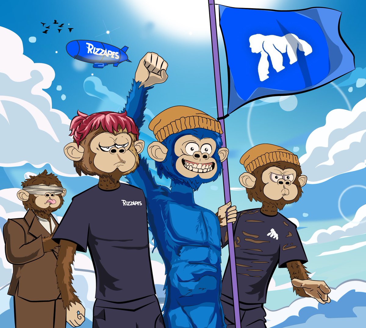 We have partner with <a href="/rizzapes/">rizzapes</a> 
Unleash your inner ape with Rizz Ape"

10 WL

-Like &amp; Repost
-Follow <a href="/rizzapes/">rizzapes</a> &amp; <a href="/AAlzobeari/">Alzobeari Alzobeari NFT</a>
-tag 2 friends 
Join
t.me/AK_MINTT
Your Wallet and Discord
-24 hours⏰
 
Join there discord for more information discord.gg/dXDZjjHTbk