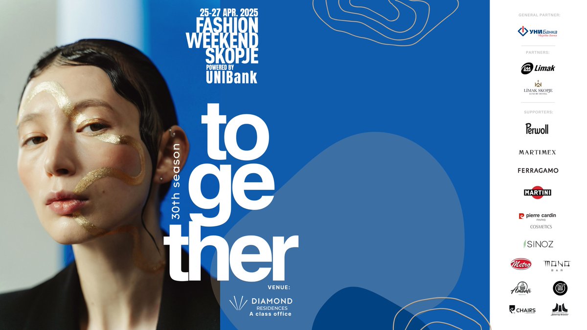 Модата отсекогаш била повеќе од крој и текстура. Таа е културна изјава, средство за комуникација, рефлексија на времето. На јубилејното 30-то издание на FWSK powered by #UNIBank, модата не е само изложена – таа се живее.

25-27.04. - Diamond Residence А Class office
#FWSK30