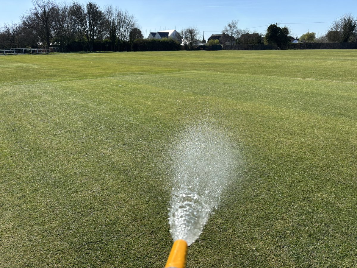 Jamie Foyster (@sportsturfman) on Twitter photo Spray of iNtrench potassium at <a href="/hrcctweets/">High Roding Cricket Club</a> <a href="/ladies_high/">High Roding Ladies</a> and some much needed moisture Spray of iNtrench potassium at <a href="/hrcctweets/">High Roding Cricket Club</a> <a href="/ladies_high/">High Roding Ladies</a> and some much needed moisture
