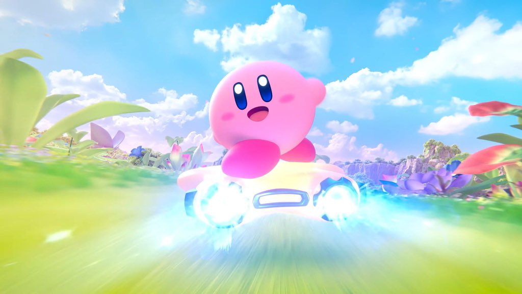 DiscussingFilm's tweet image. ‘KIRBY AIR RIDERS’ from director Masahiro Sakurai has been announced.