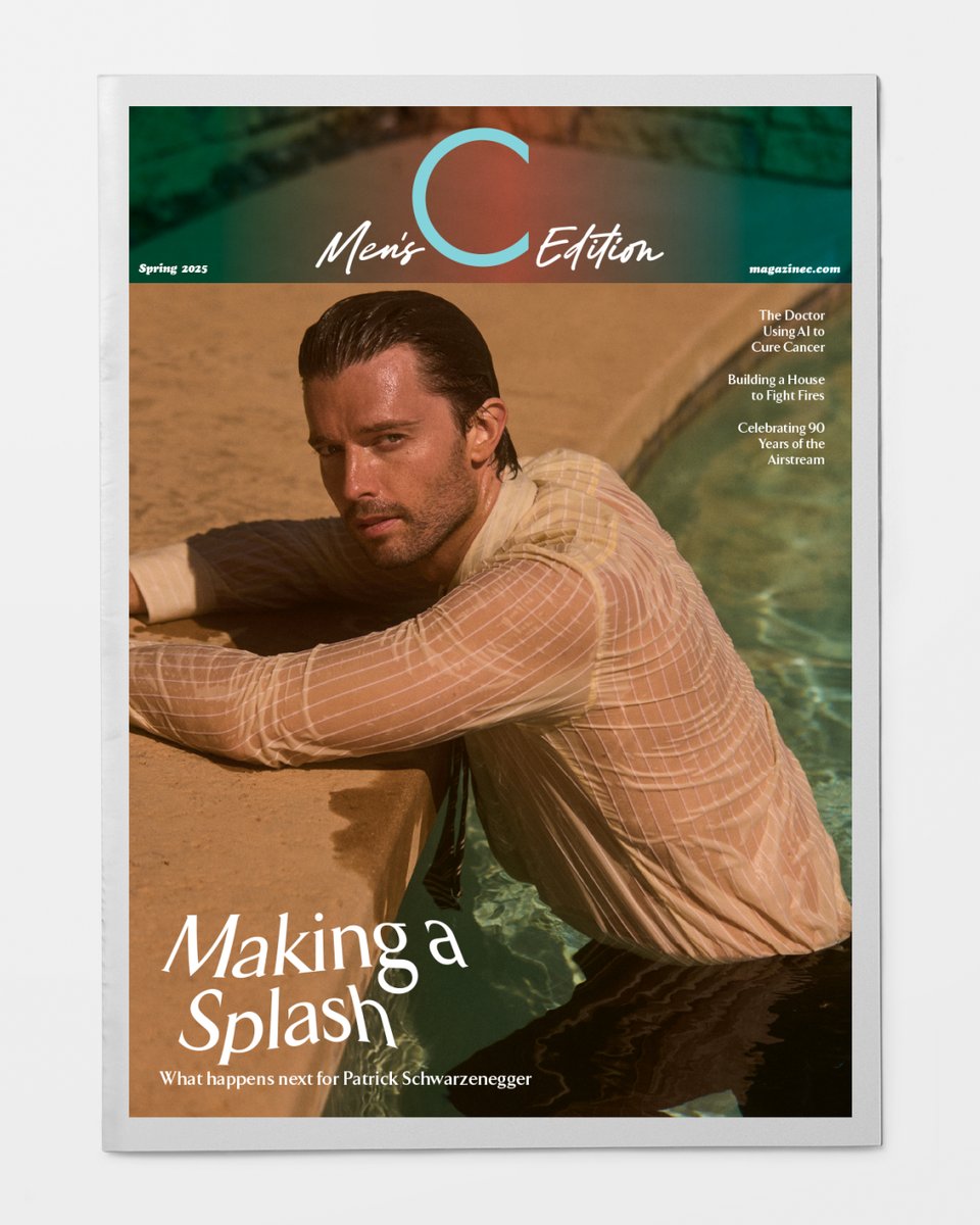 Patrick Schwarzenegger for C Men's Edition Spring 2025