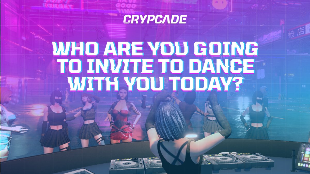 What’s good is even better when shared.! And in #CrypCade, every moment gets bigger when you’ve got the right one by your side. 🤝

Tag someone you’d bring into this immersive ride and drop it in the comments below! 👇

#Web3Games