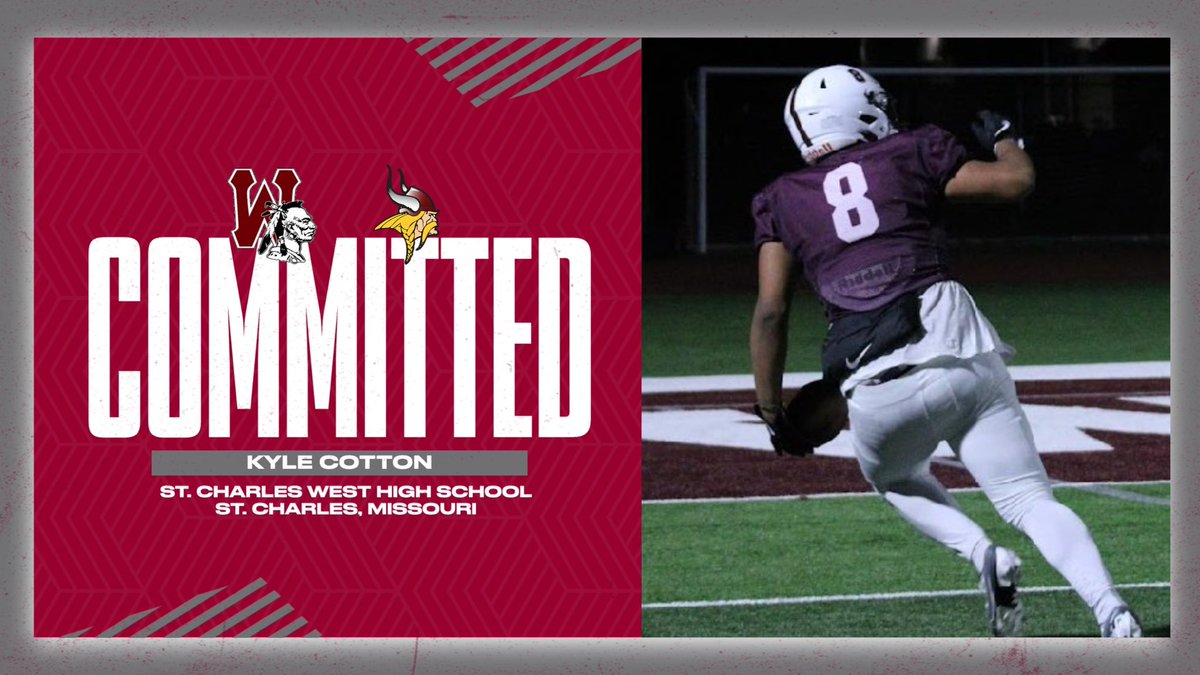 Kyle Cotton (@kcotton14x) on Twitter photo Blessed to announce my commitment to Valley City State University to continue my academic and athletic career on a football and track scholarship! Huge thanks to my family, coaches, teammates, and everyone who has supported me along the way. #VCSU #GoVikings <a href="/scwactivities/">SCW Activities</a> Blessed to announce my commitment to Valley City State University to continue my academic and athletic career on a football and track scholarship! Huge thanks to my family, coaches, teammates, and everyone who has supported me along the way. #VCSU #GoVikings <a href="/scwactivities/">SCW Activities</a>