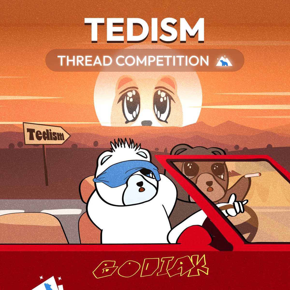 KodiakFi's tweet image. 🚨 Tedism Alert 🚨

One Steady Teddy to the best threadooor 🐼

In honor of Tedism (and a successful @steadyteddys mint), we've decided to do a lil thread competition!

To enter 👇

- Write a X thread highlighting Kodiak's recent growth, active yield / trading strategies or…