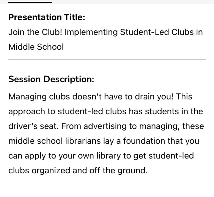 We are so excited to watch <a href="/DelaineUlmer/">Delaine Ulmer</a> and <a href="/AmyBermudezEDU/">Amy Bermudez-Swoveland</a>  share the amazing things happening in <a href="/ProsperISD/">Prosper ISD</a> libraries at <a href="/ProsperRogersMS/">Rogers Middle School</a> and <a href="/Prosper_JonesMS/">Jones Middle School</a> <a href="/TXLA/">Texas Library Assn.</a> #prosperproud