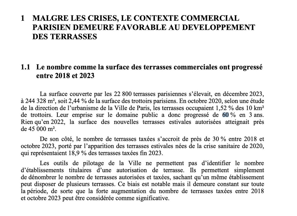 «Il n’y a pas une explosion du nombre de terrasses à Paris», avance l'équipe de <a href="/Bonnet_Oulaldj/">Nicolas Bonnet Oulaldj</a>... 

Plus de 60 % d'augmentation des terrasses depuis 2021, ce n'est pas une explosion? 

Plus de 18 000 signalements de riverains en 2024, c'est quoi?