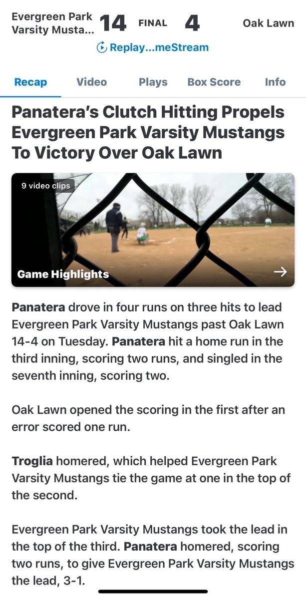 LiliM_2027's tweet image. My girls crushed it yesterday against Oak Lawn ! 
 Got my 1st 💣 of the season !
#RideAsOne
#bethehunter
@epchssb @impactcaymol @Impact_Sullivan @NCSA_Softball @UNISoftball @RedbirdsSB @AlabamaSB @NIUSoftball @CoastRecruits @DirectRecruits @ExtraInningSB @LegacyLegendsS1
