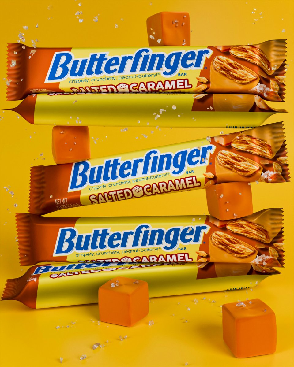 Perfection takes time, but with a treat this good, can you blame us? Tag a bestie below you want to try the new bar with and we might surprise you! 😊

#Butterfinger #ButterfingerSaltedCaramel #SaltedCaramel #SweetTreat #SweetandSalty #NewProduct