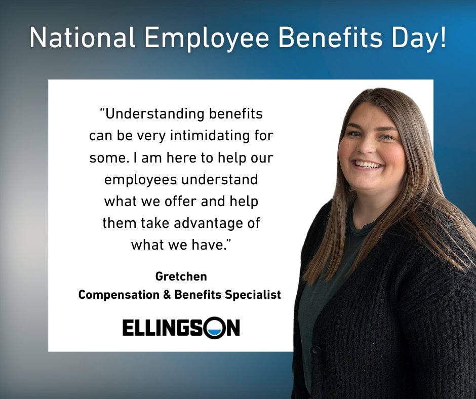 Today, we're shining the spotlight on our Benefits &amp; Compensation Specialist, Gretchen! 

Whether it’s helping our team plan for the future with a 401(k), making healthcare easier with an HSA, or helping our employees navigate the great perks we offer, she's got it covered.