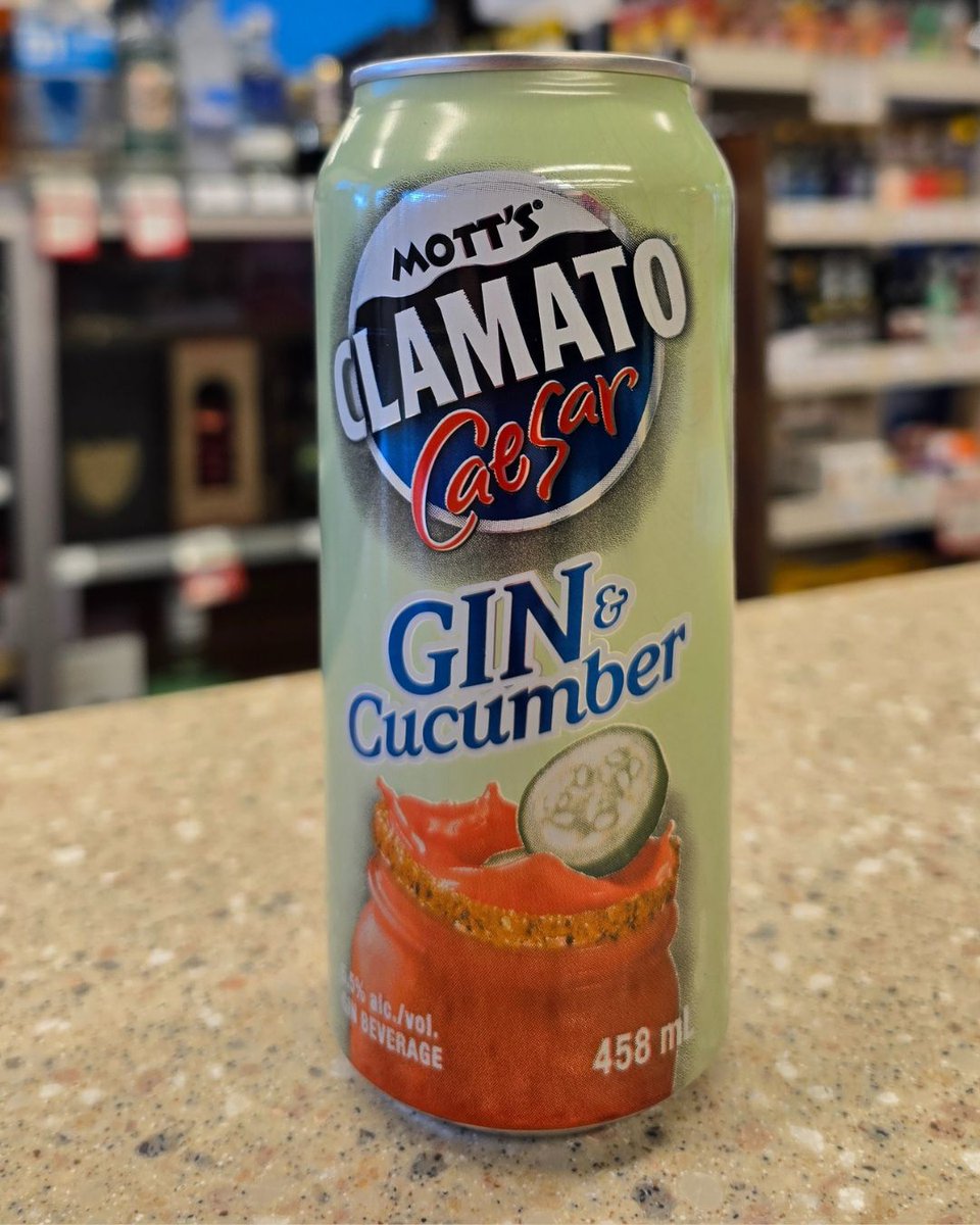 Try the smooth Gin &amp; Cucumber Caesar today—this refreshment has never tasted this good!  Tag a friend who would enjoy this new Caesar!

#evergreencoopliquorstore
#ginandcucumber
#refreshingcaesar