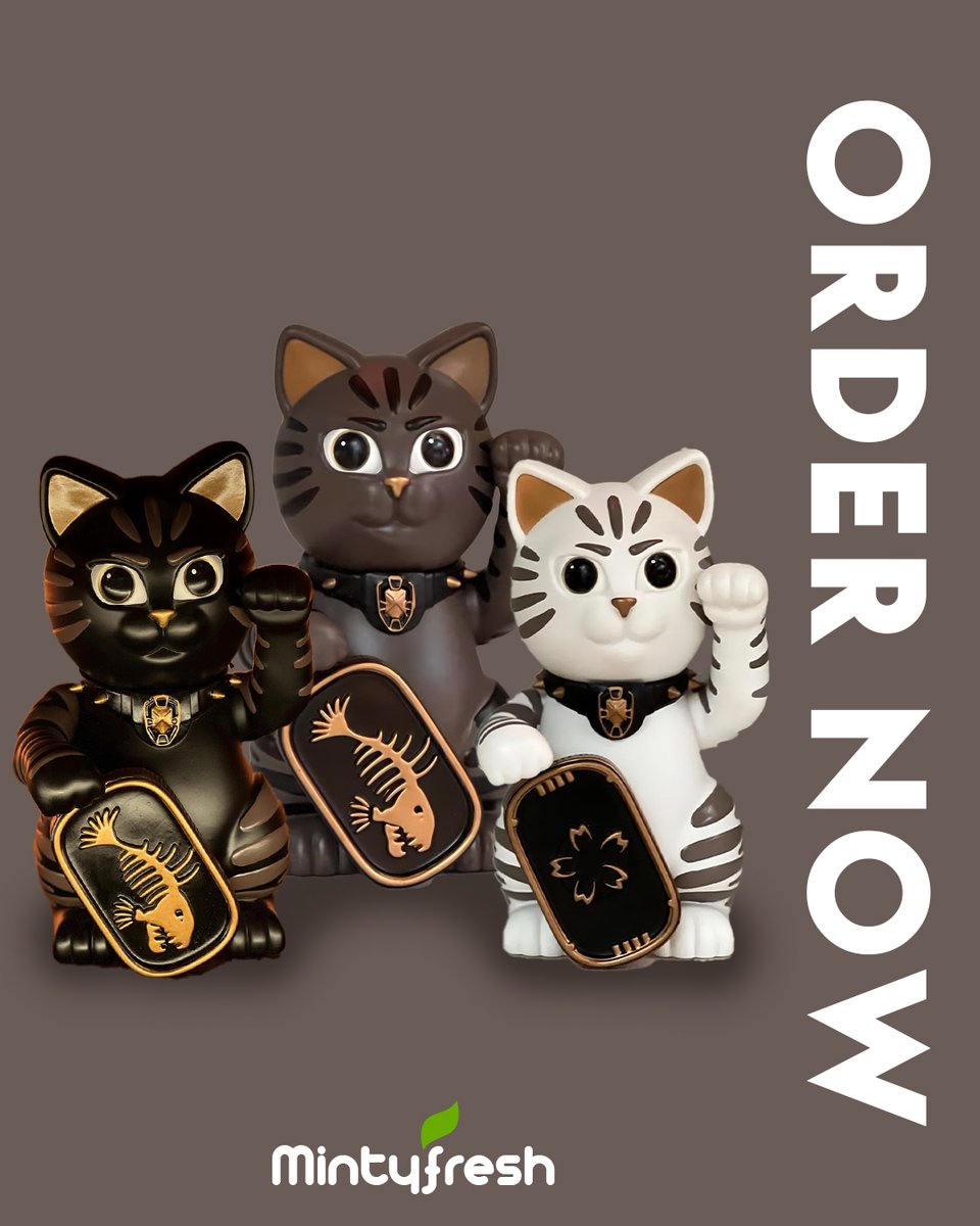 🚨INTRODUCTION PROMO🚨

We now offer the CYBERNEKO Lucky Cat by Henry Chebaane from Supanova media! For April we offer each cat at only €99,95 instead of €180,-!! Limited stocks available

#Designertoys #VinylToys #collectibles #supanovamedia #henrychebaane #luckycat #cyberneko