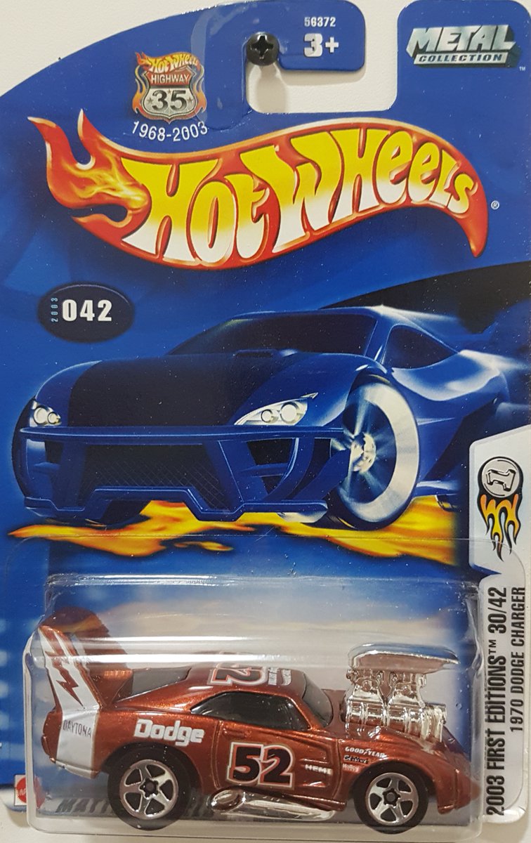 JumpyBob's tweet image. 2003 1970 DODGE CHARGER
#hotwheels
#jumphotwheelscollection
