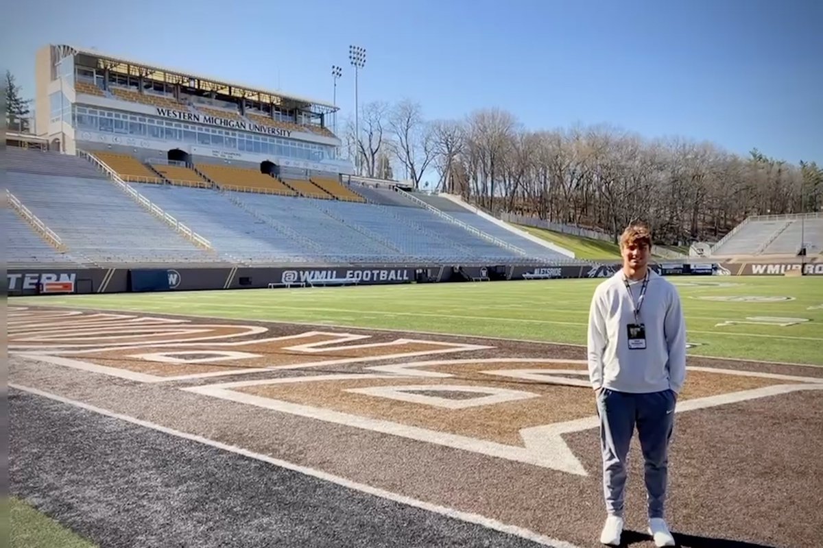 Ryan Rocheleau (@rocheleau_ryan) on Twitter photo I had a great day at Western Michigan yesterday! <a href="/Drew_Moulton/">Drew Moulton</a> <a href="/CoachLT39/">Lance Taylor</a> <a href="/WMU_Football/">Western Michigan Football</a> <a href="/lohsathletics/">Chris Bell LO Athletics</a> <a href="/TheD_Zone/">The D Zone</a> I had a great day at Western Michigan yesterday! <a href="/Drew_Moulton/">Drew Moulton</a> <a href="/CoachLT39/">Lance Taylor</a> <a href="/WMU_Football/">Western Michigan Football</a> <a href="/lohsathletics/">Chris Bell LO Athletics</a> <a href="/TheD_Zone/">The D Zone</a>