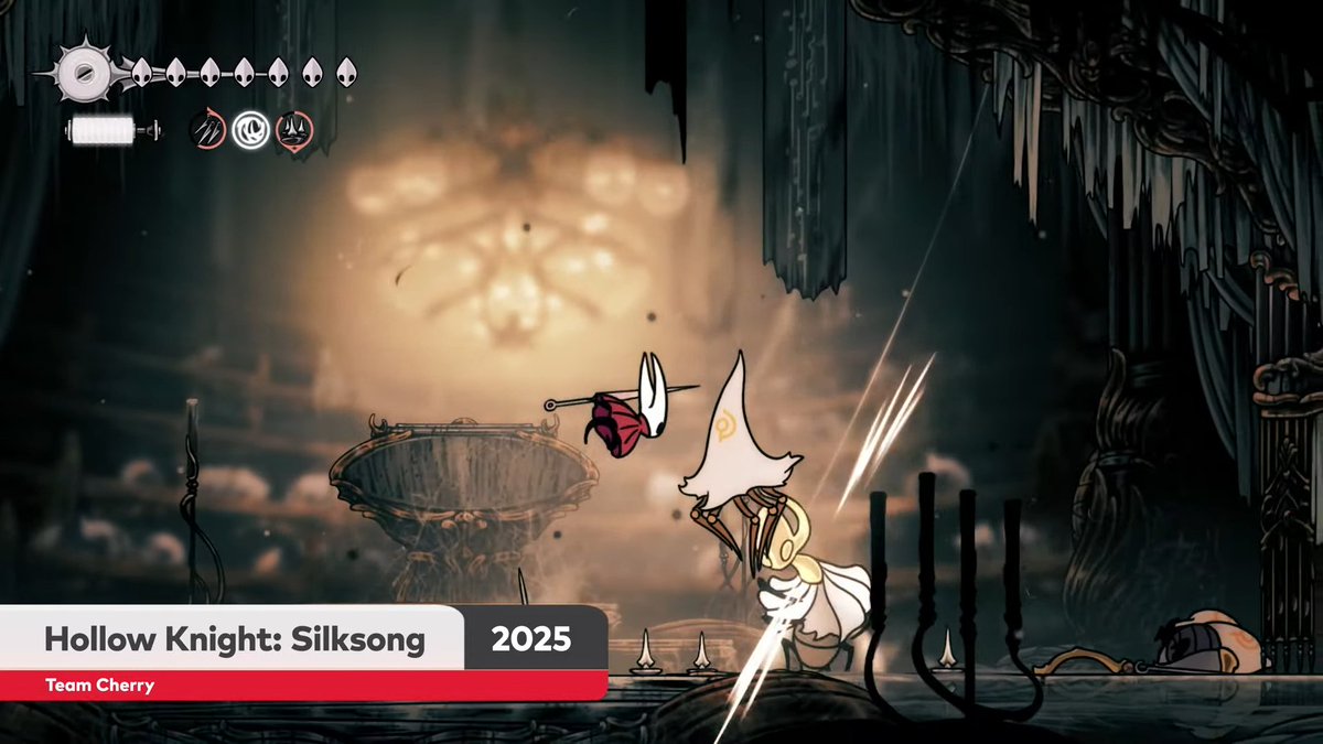 WHAT DO YOU MEAN THEY JUST NONCHALANTLY REVEALED SILKSONG FOR 2025 FOR 2 SECONDS