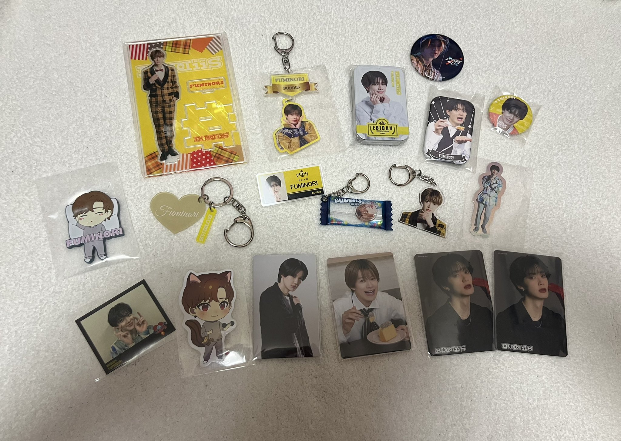 BUDDiiSカレンダー特典トレカ FUMINORI BUDDiiSカレンダー特典トレカ FUMINORI