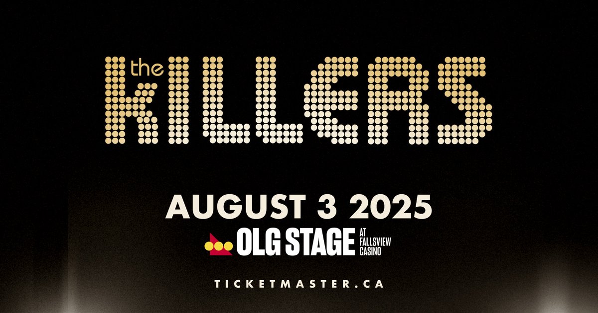 📷How many guessed correctly?

The Killers, the iconic band are coming to the OLG Stage at Fallsview Casino. They’ve been shaping rock music since 2002. With over 25 million albums sold, multiple Grammy nominations, and chart-topping hits like “Mr. Brightside”, “When You Were