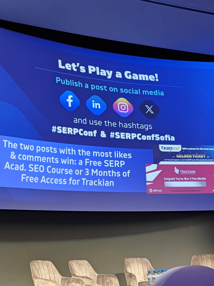 What an amazing #SERPConf2025! 🚀 As a main sponsor, we connected with incredible businesses and showcased how data-driven marketing intelligence drives success. Big congrats to our 3-month free Trackian access winner! 🎉Thanks to everyone who made this event unforgettable! 🙌