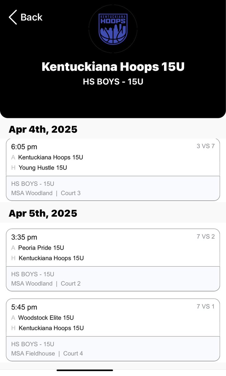 Kentuckiana Hoops Boys AAU (@kyinhoopsaau) on Twitter photo This weekends <a href="/PRO16League/">PRO16/NXTPRO League</a> schedule for our 15U-17U. First <a href="/PUMAHoops/">PUMA Basketball</a> session let’s get to work. Grand Rapids 📍
<a href="/KYINhoops/">𝙆𝙚𝙣𝙩𝙪𝙘𝙠𝙞𝙖𝙣𝙖 𝙃𝙤𝙤𝙥𝙨</a> <a href="/1Coach_Scotty/">Scotty Sprigg</a> <a href="/coachflip502/">DionFlippins</a> <a href="/CoachShlSr/">Steven H. London, Sr.</a> <a href="/KevinMoses38/">Kevin Moses LLC</a> <a href="/CoachKhalilS/">Khalil Shakir 🏀</a> <a href="/TreySterner5345/">Trey Sterner</a> <a href="/EthanPiechota/">Ethan Piechota</a> This weekends <a href="/PRO16League/">PRO16/NXTPRO League</a> schedule for our 15U-17U. First <a href="/PUMAHoops/">PUMA Basketball</a> session let’s get to work. Grand Rapids 📍
<a href="/KYINhoops/">𝙆𝙚𝙣𝙩𝙪𝙘𝙠𝙞𝙖𝙣𝙖 𝙃𝙤𝙤𝙥𝙨</a> <a href="/1Coach_Scotty/">Scotty Sprigg</a> <a href="/coachflip502/">DionFlippins</a> <a href="/CoachShlSr/">Steven H. London, Sr.</a> <a href="/KevinMoses38/">Kevin Moses LLC</a> <a href="/CoachKhalilS/">Khalil Shakir 🏀</a> <a href="/TreySterner5345/">Trey Sterner</a> <a href="/EthanPiechota/">Ethan Piechota</a>