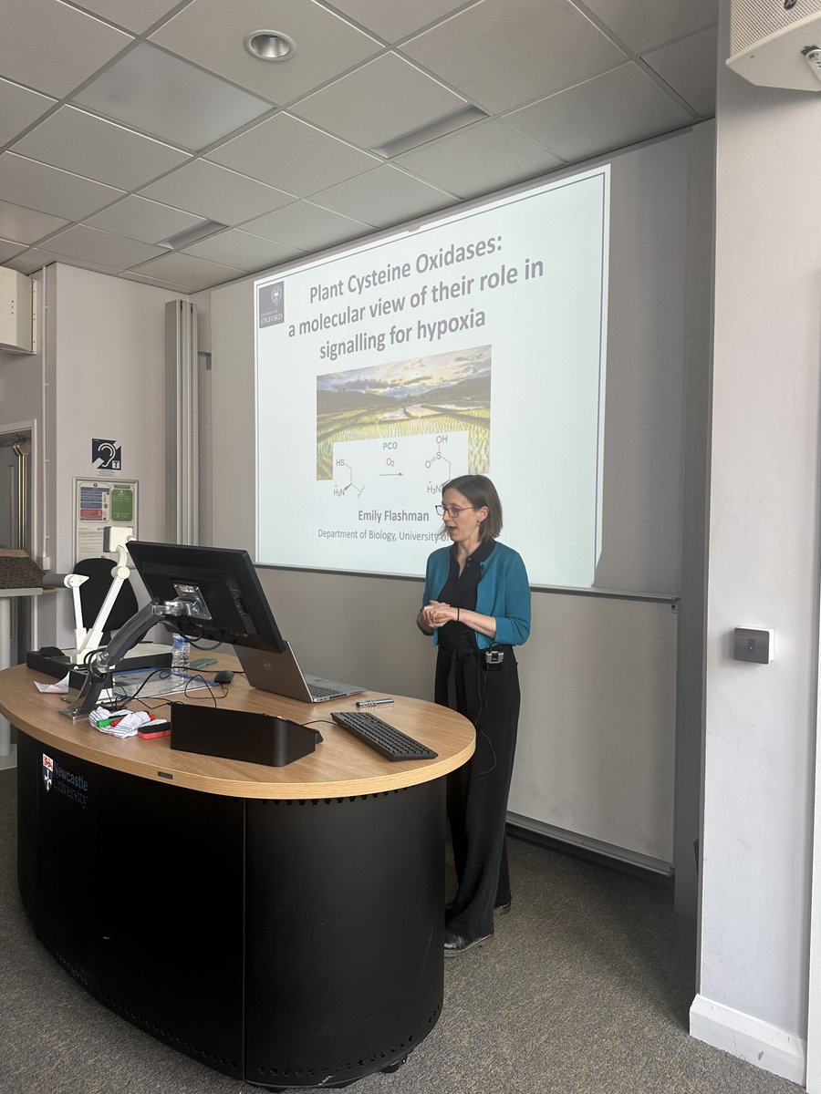 Kawamura Group (@kawamuragroup) on Twitter photo Last week we welcomed Prof Emily Flashman from <a href="/UniofOxford/">University of Oxford</a> to talk on “How plant cysteine oxidases mediate hypoxia and redox stress-signalling during submergence” - part of the Inspiring Women in #ChemBio seminar series sponsored by the Biochemical Society.
#WomenInSTEM Last week we welcomed Prof Emily Flashman from <a href="/UniofOxford/">University of Oxford</a> to talk on “How plant cysteine oxidases mediate hypoxia and redox stress-signalling during submergence” - part of the Inspiring Women in #ChemBio seminar series sponsored by the Biochemical Society.
#WomenInSTEM