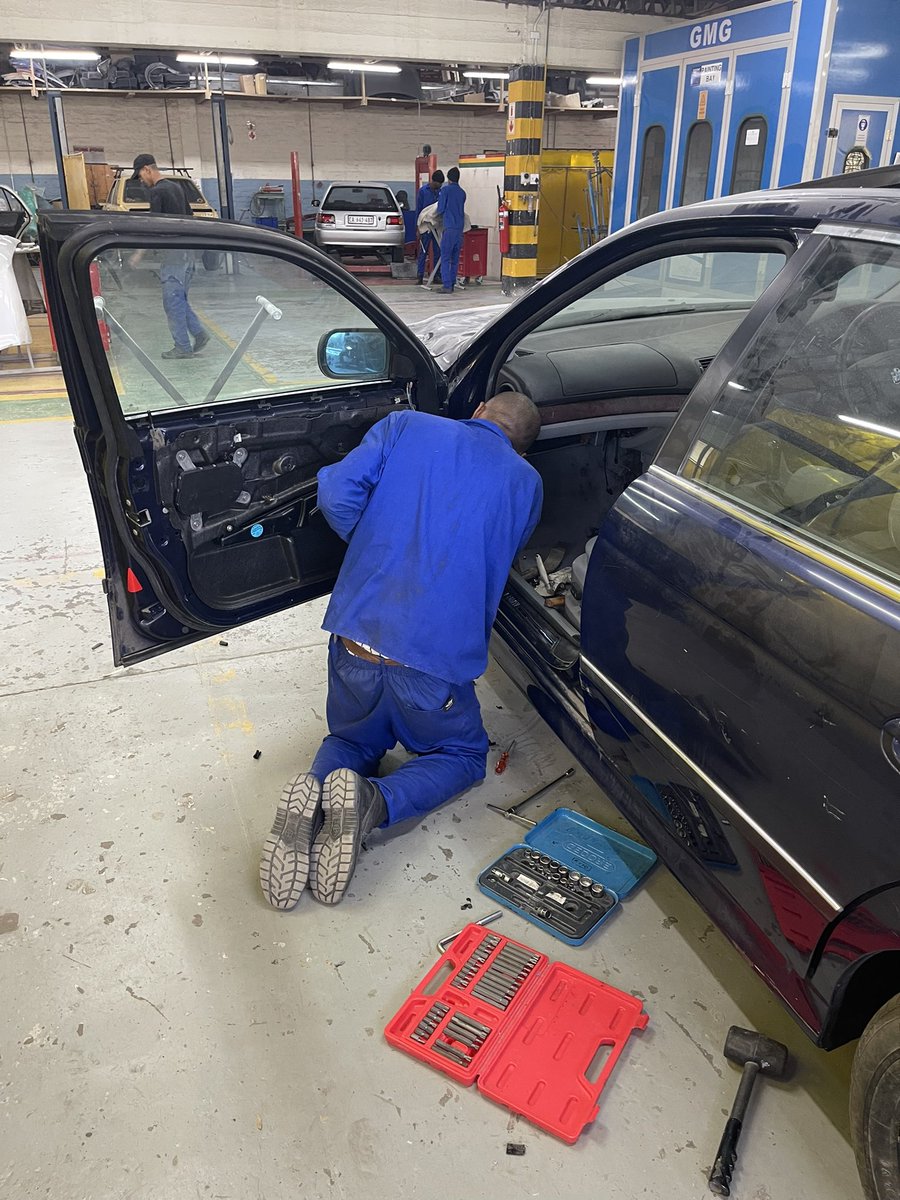 FalsebayCollege's tweet image. 📢 Day 3 of the Pilot Trade Test at Westlake Campus! 

The Pilot Trade Test in Panel Beating and Spray Painting continues, running from March 31 to April 4, 2025. 

#FalseBayTVETCollege #PilotTradeTest #PanelBeating #SprayPainting #FutureArtisans #TVETExcellence #HigherEducation