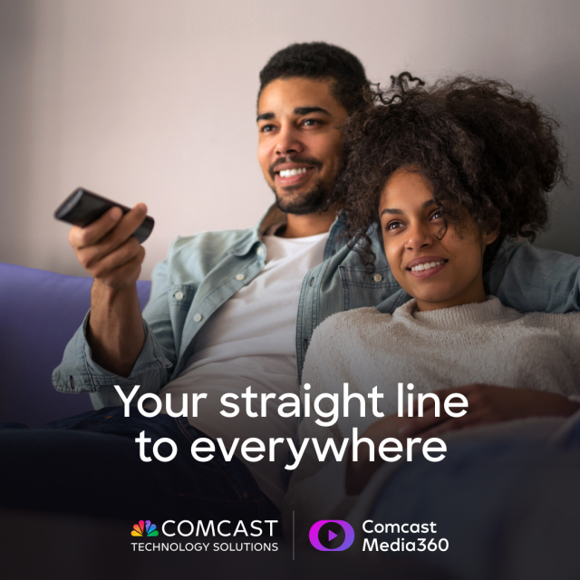 Now launching: Comcast Media360. 🚀 Our single-point-of-ingest model reimagines content management, processing, and delivery. Your straight line to everywhere starts here. Check out the press release. #ComcastMedia360 #IWorkForComcast comca.st/3DR99Ip