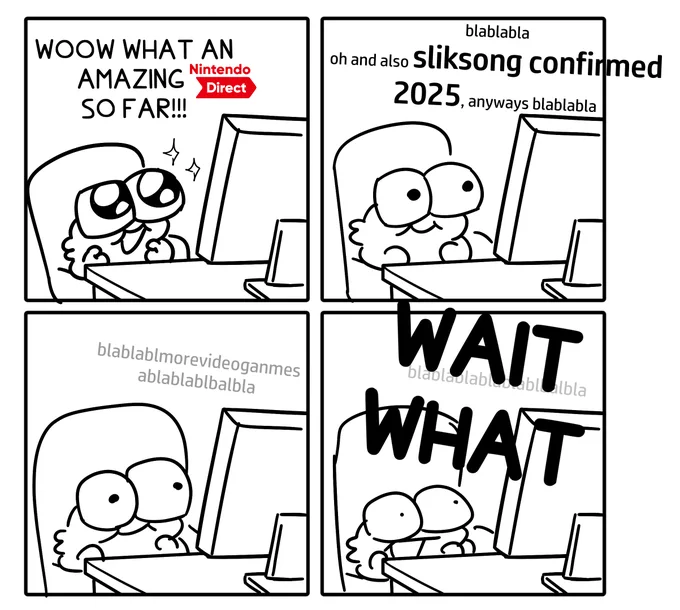 sorry nintendo could you repeat that 
