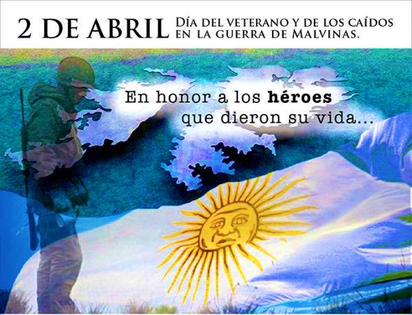 Buen día 🇦🇷 Agradecido y armonioso #2deAbril Gracias a nuestros Héroes Gracias por su valor valentía y por honrar nuestra patria.Q hoy sea un día de introspección Memoria y Unión, No de política barata respeto a esos hijos,hermanos esposos padres y amigos besos al cielo amigos 🤍