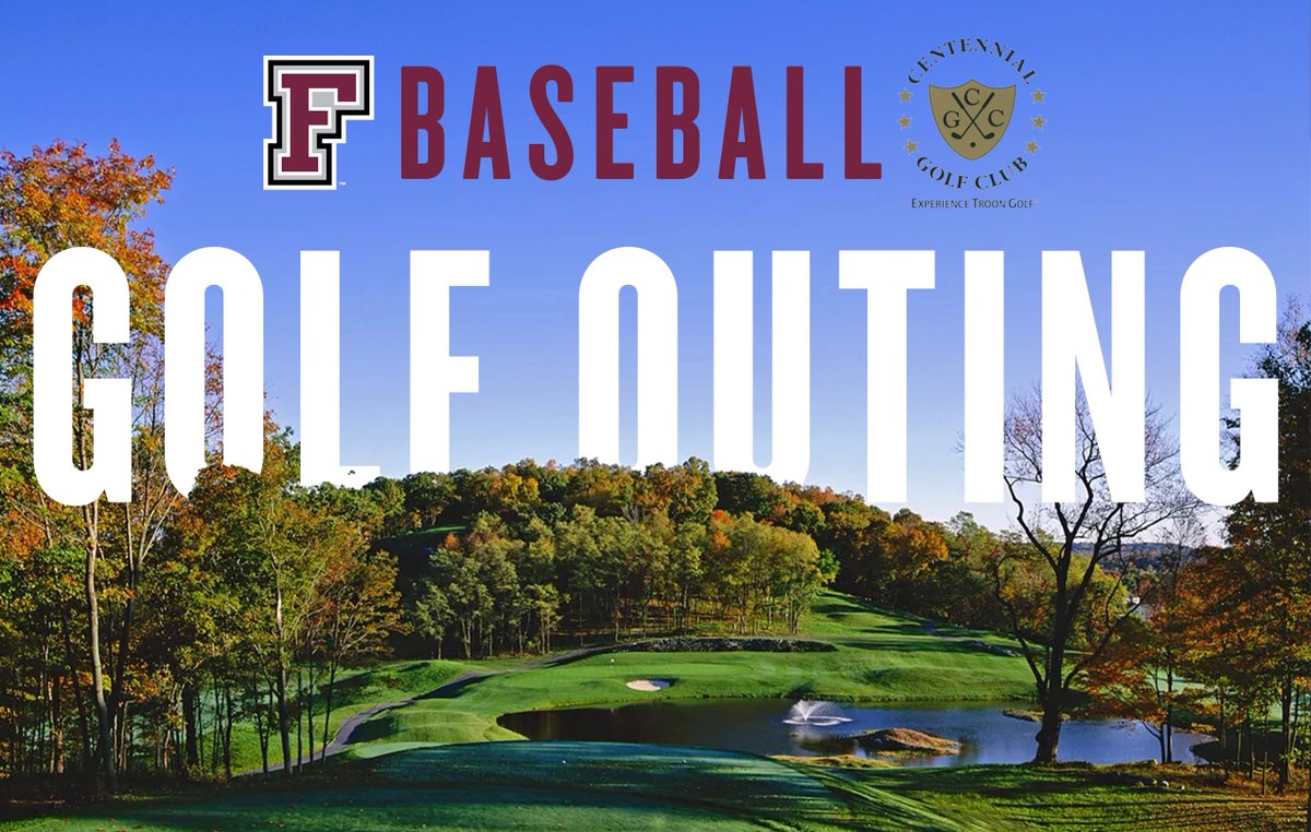 Fordham Baseball (@fordhambaseball) on Twitter photo It's OFFICIAL!
Please join us for the inaugural Fordham Baseball Golf Outing on June 2 at <a href="/CentennialGolf/">Centennial Golf Club</a>
Register here: securelb.imodules.com/s/1362/18/inte… It's OFFICIAL!
Please join us for the inaugural Fordham Baseball Golf Outing on June 2 at <a href="/CentennialGolf/">Centennial Golf Club</a>
Register here: securelb.imodules.com/s/1362/18/inte…