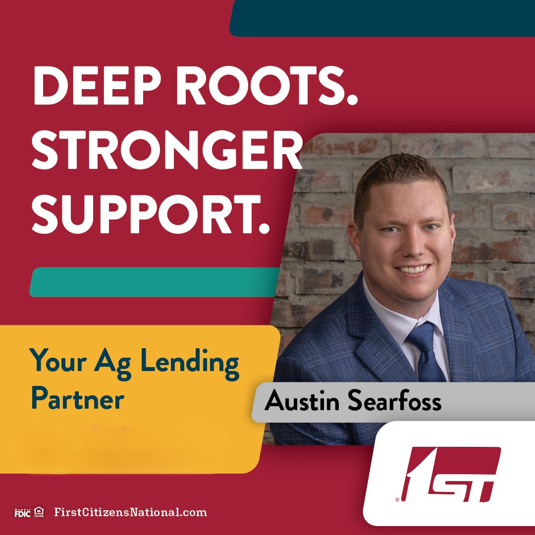 FCNB's tweet image. Please join us in welcoming Austin Searfoss, Agricultural Lender to the FCNB Team! Austin’s deep understanding of farmers, agribusinesses and multiple years in banking allows him to be a trusted financial partner in the communities we serve.  tinyurl.com/mryu2dbp
#Trusted