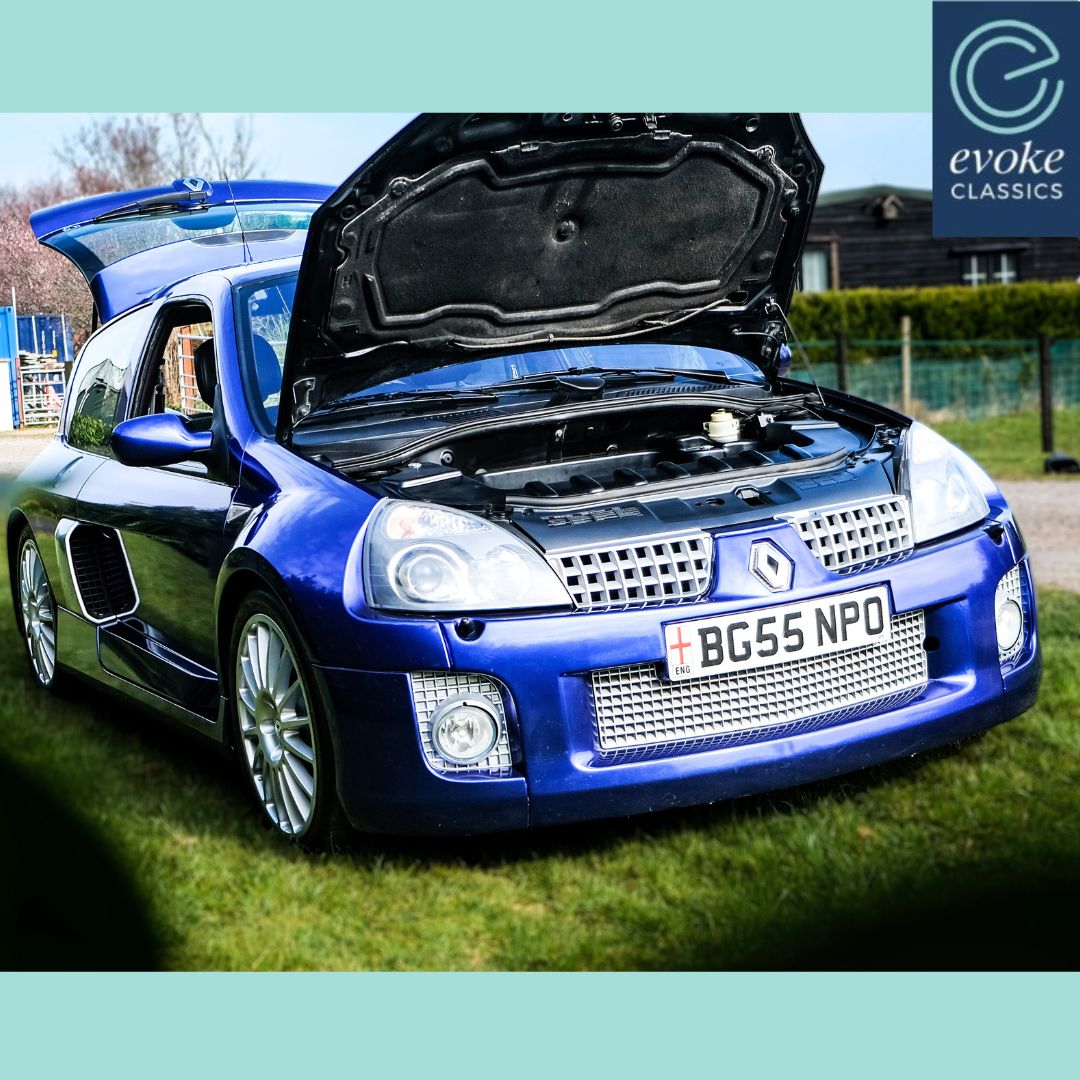 EvokeClassics's tweet photo. LIVE AT AUCTION
2005 Renault Clio V6
https://t.co/xhjSAk4OGT
Mid-engine
3.0 litre V6
255bhp
0-60 in 5.6 seconds
Number 275 of 354 built
#RenaultClio #ClioV6 #RenaultV6 https://t.co/WLPJk7e3m8
