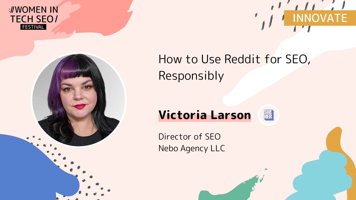 neboagency's tweet photo. Big shoutout to our Director of SEO, Victoria Larson, who’s speaking at #WTSFest! 📣 She’ll break down how to tap into Reddit for SEO — without the self-promo pitfalls. Don’t miss it!

🗓️ April 4 | 2:15 PM
📍 Portland, OR | WTSFest 2025 https://t.co/UHNk733hBv