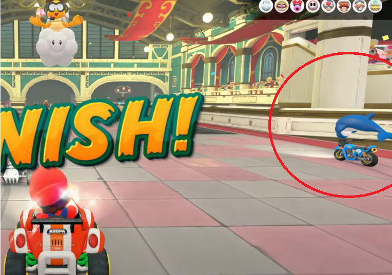 Disregard new main spotted