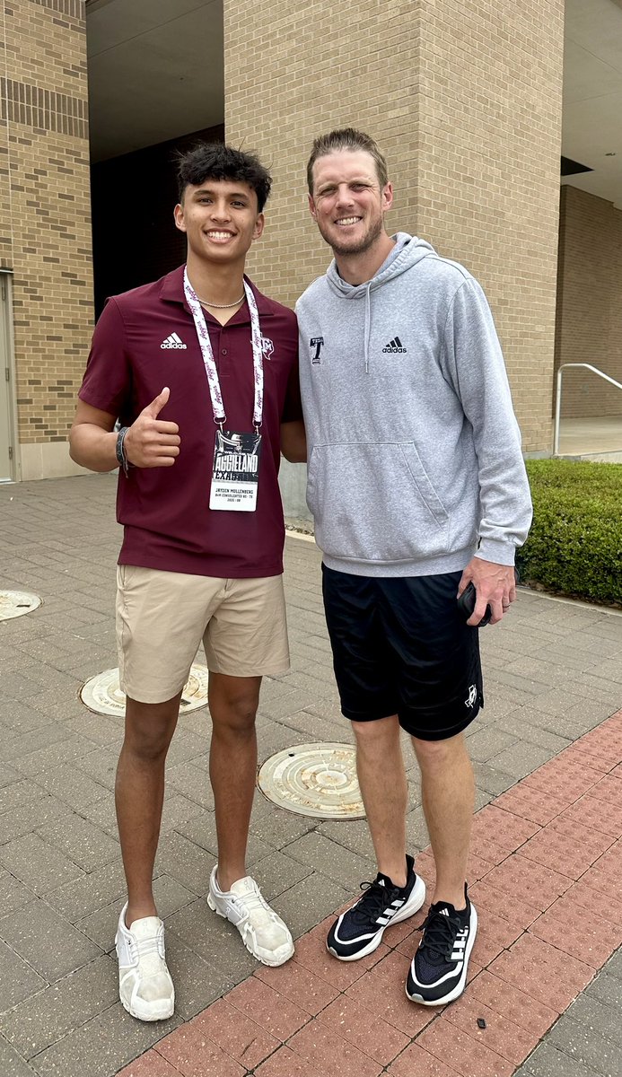 Jayden Mullenberg 2026 QB (@mullenberg_qb1) on Twitter photo Thank you coaches and staff for inviting me out to spring practice. Had an amazing time and look forward to coming back!
<a href="/CK_KleinCollin/">Collin Klein</a>
<a href="/coachjoeylynch/">Joey Lynch</a>
<a href="/QBHitList/">QBHitList.com</a>
<a href="/AggieFootball/">Texas A&M Football</a> <a href="/TA_Recruiting/">TexAgs Recruiting</a>
<a href="/ConsolFootball/">A&M Consolidated Football</a> Thank you coaches and staff for inviting me out to spring practice. Had an amazing time and look forward to coming back!
<a href="/CK_KleinCollin/">Collin Klein</a>
<a href="/coachjoeylynch/">Joey Lynch</a>
<a href="/QBHitList/">QBHitList.com</a>
<a href="/AggieFootball/">Texas A&M Football</a> <a href="/TA_Recruiting/">TexAgs Recruiting</a>
<a href="/ConsolFootball/">A&M Consolidated Football</a>