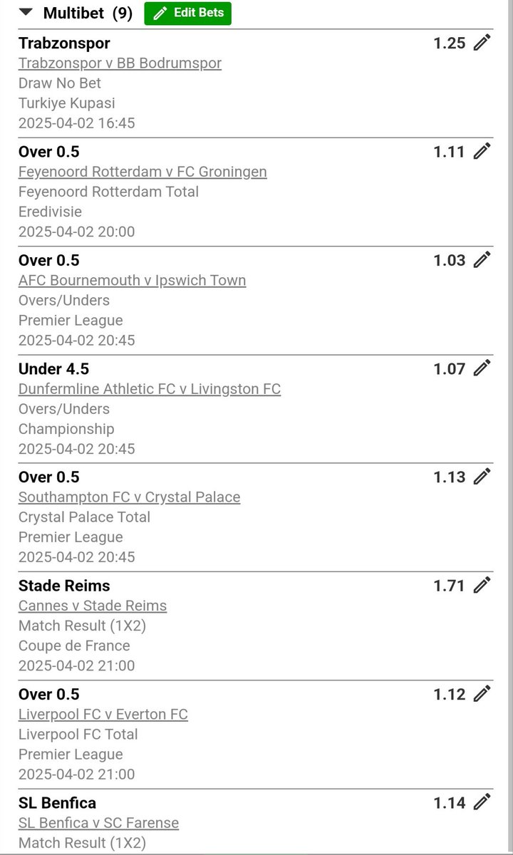 LuckyDoubles's tweet image. ⏩ 4+ Odds ⚽ Kick off: 16:45 ✌️⚽
Bet Code: X956110A2
#bettingsports #soccertips #bet