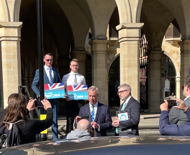 Mike Reader MP (@mike_reader) on Twitter photo Compare the scale of the <a href="/ReformUK/">ReformUK</a> rally in Northampton with the <a href="/UKLabour/">The Labour Party</a> ones.
Not exactly inspiring from <a href="/Nigel_Farage/">Nigel Farage MP</a> @reformanthony... Compare the scale of the <a href="/ReformUK/">ReformUK</a> rally in Northampton with the <a href="/UKLabour/">The Labour Party</a> ones.
Not exactly inspiring from <a href="/Nigel_Farage/">Nigel Farage MP</a> @reformanthony...