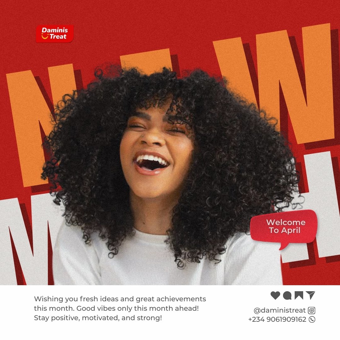 Happy New Month Champs 🤩

Wishing you fresh ideas and great achievement this month... Stay positive, motivated and strong 💯

Welcome to April
Good vibes only 📌💯
#April