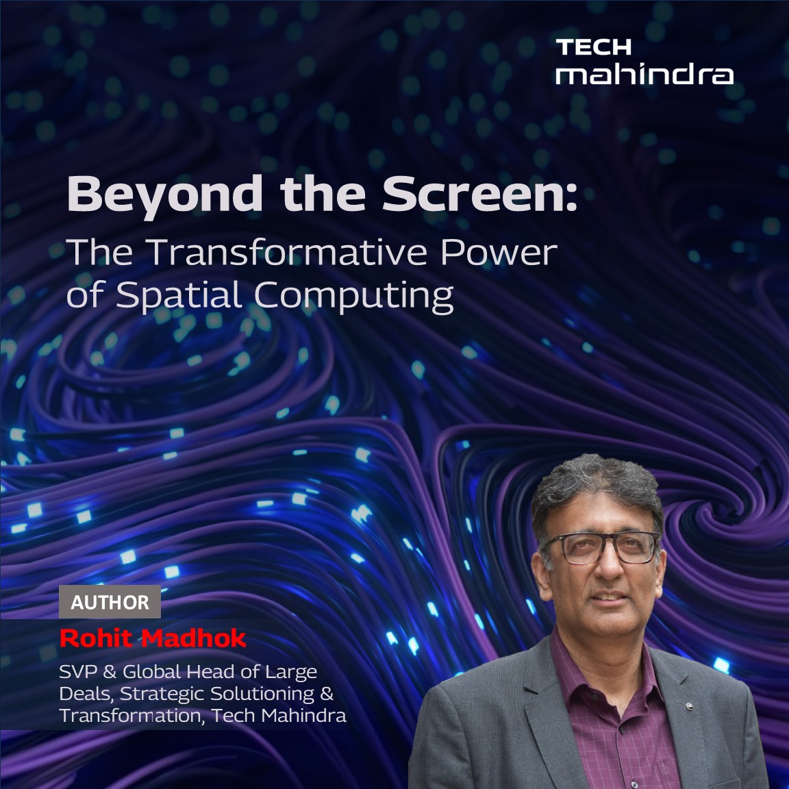 tech_mahindra's tweet image. Explore how #SpatialComputing is revolutionizing interactions, enabling intuitive navigation with #AR glasses, and bridging the gap between digital and physical realms.
Authored by Rohit Madhok, the blog emphasizes that with the rapid progress in hardware and software, the…