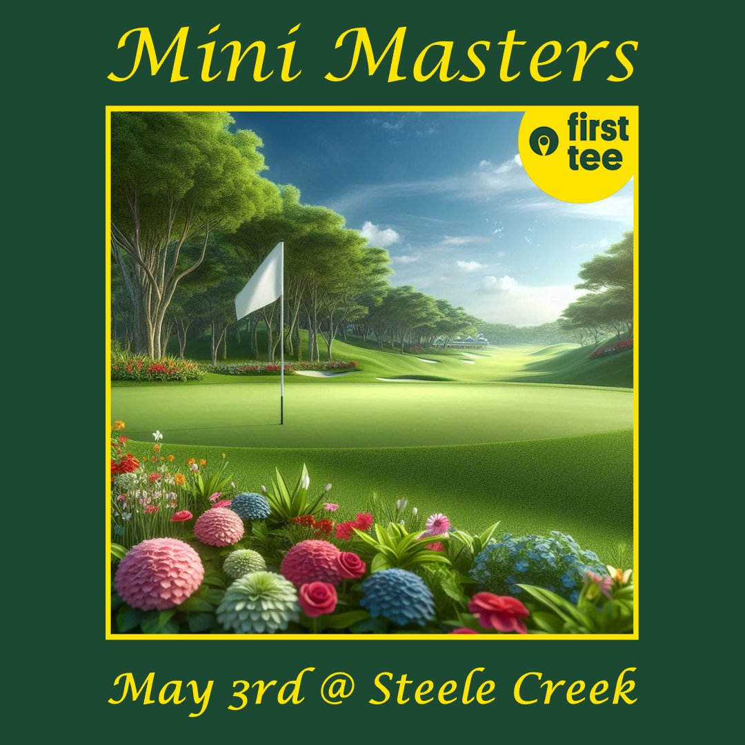 🏌️‍♂️ Master Your Game at the Mini Masters!  Open to all Tri-Cities Spring First Tee Participants.

⛳ Tee Times: 2:30 PM
💸 Cost: $20 (includes golf &amp; prizes)
👥 Grouped by age &amp; ability
👨‍👩‍👧 Parents can caddy!
📩 Don’t miss it—register today @ firstteetennessee.org/tri-cities-reg…